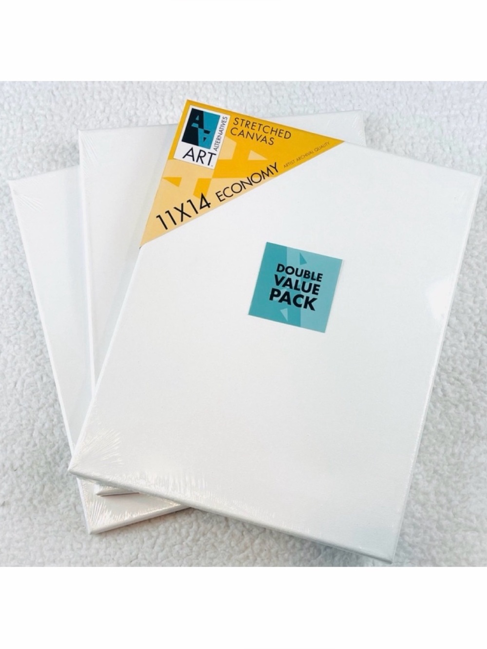 (NWT) ART ALTERNATIVES • Set of 4 11x14 Stretched Canvases